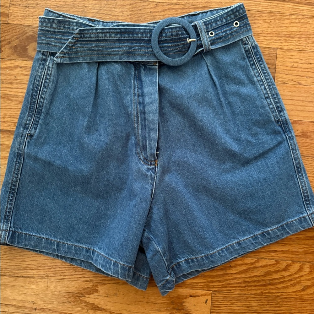 Soft Denim Shorts